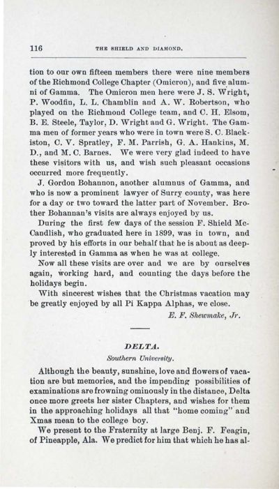 Delta, December 1906